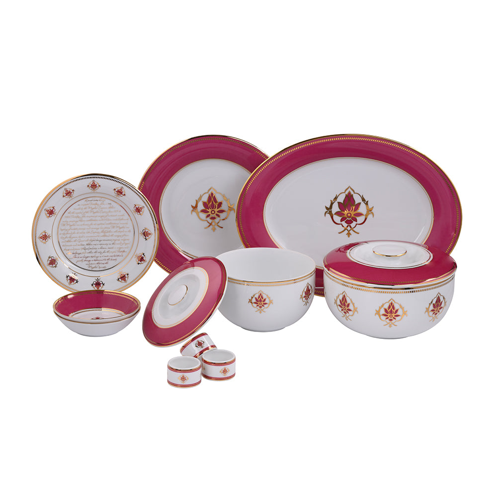 The Lotus Fatehpur  Dinner  27Pcs Set