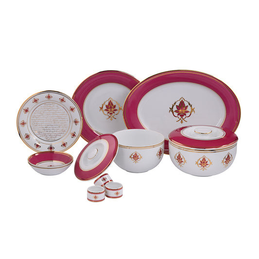 The Lotus Fatehpur  Dinner  27Pcs Set