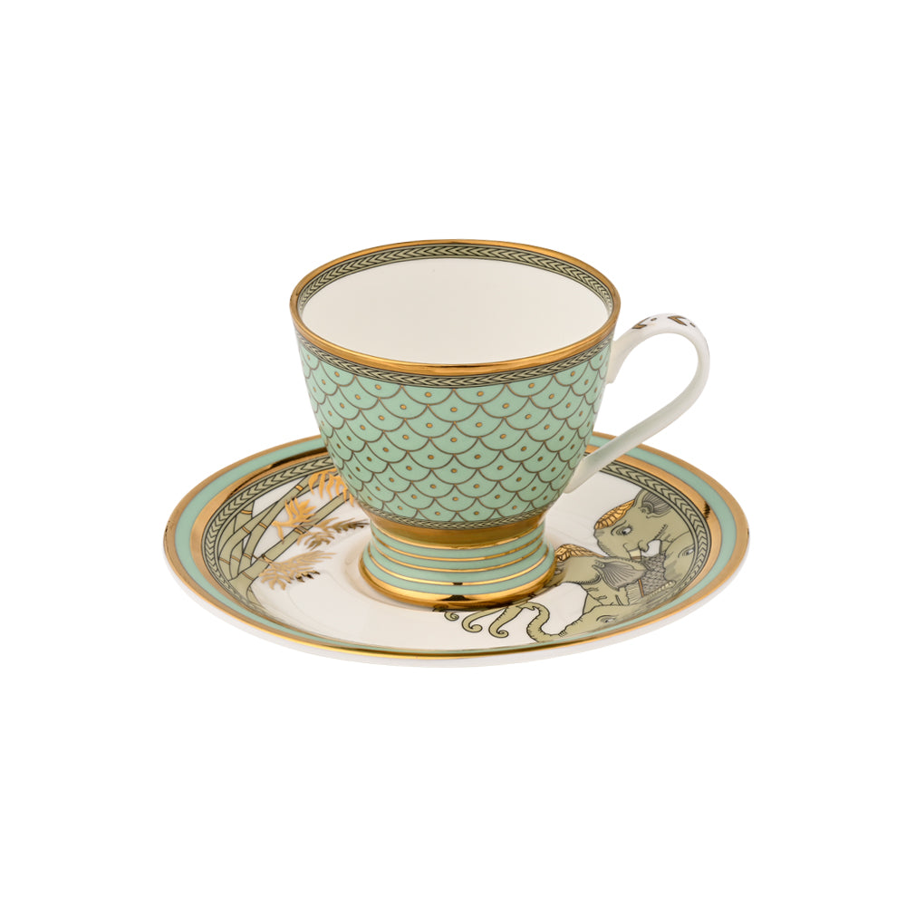 Gift Set- Airavata  Tea Cup and Saucers Set of 4