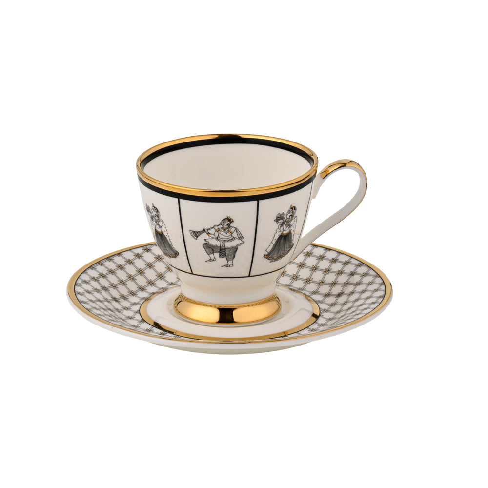 Gift Set - Byah  Tea Cup and Saucers set of 4