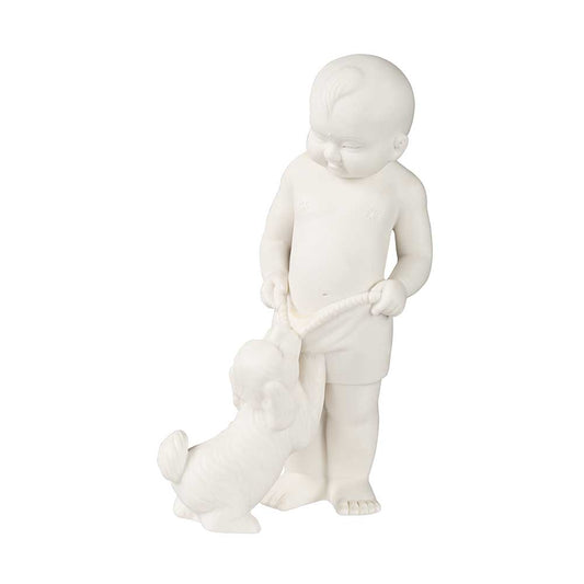 Child with Dog