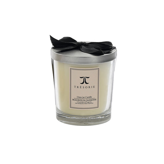 Magnolia Jasmine Glass Jar Candle