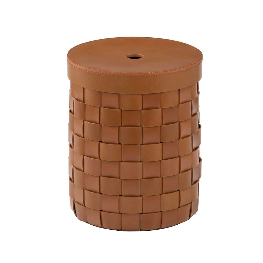 Leather Multipurpose Basket Small