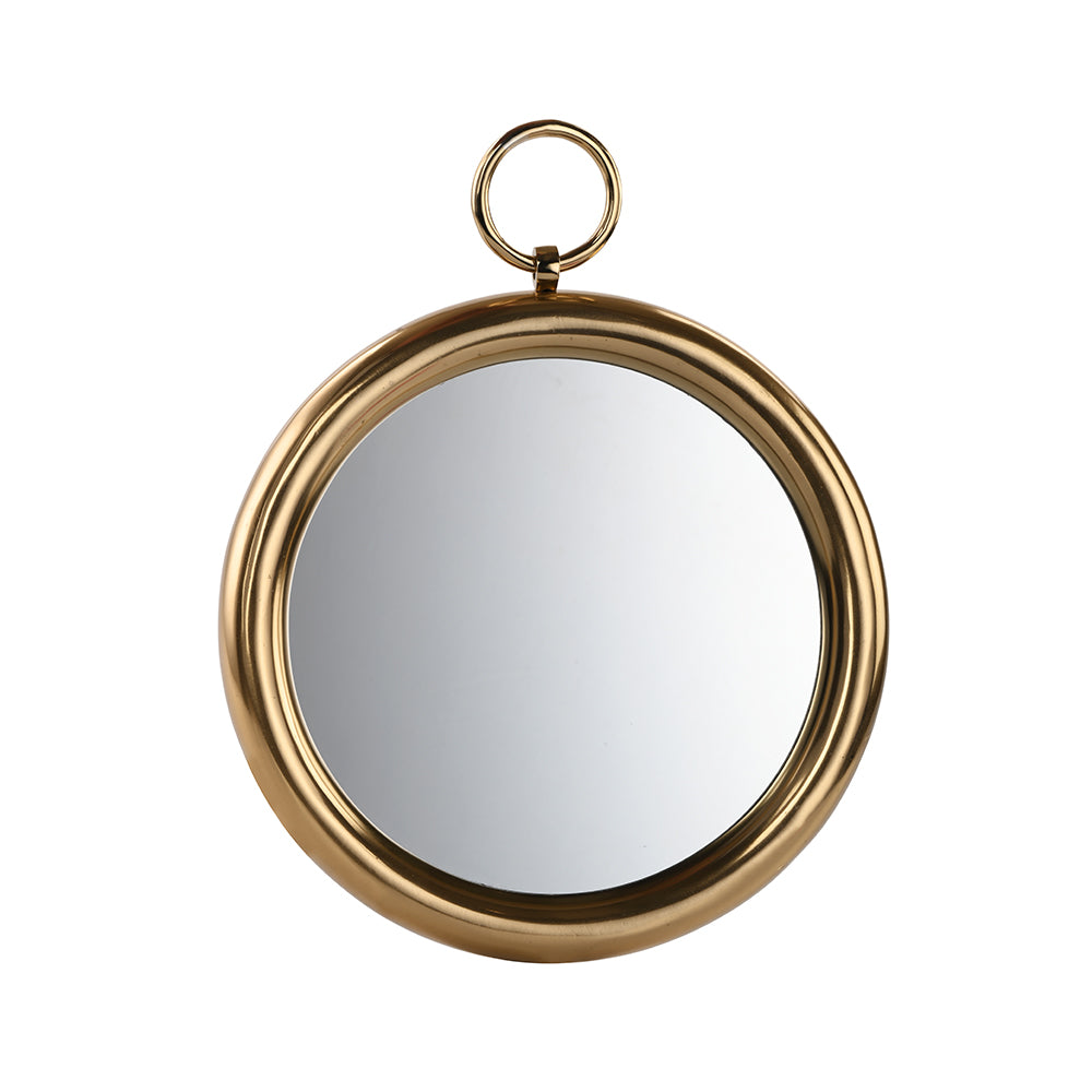 Round Wall Mirror with Ring Small