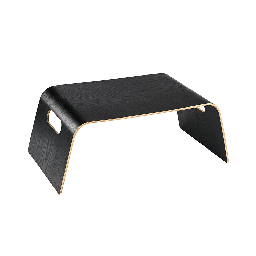 Bed Tray Table Black Wood