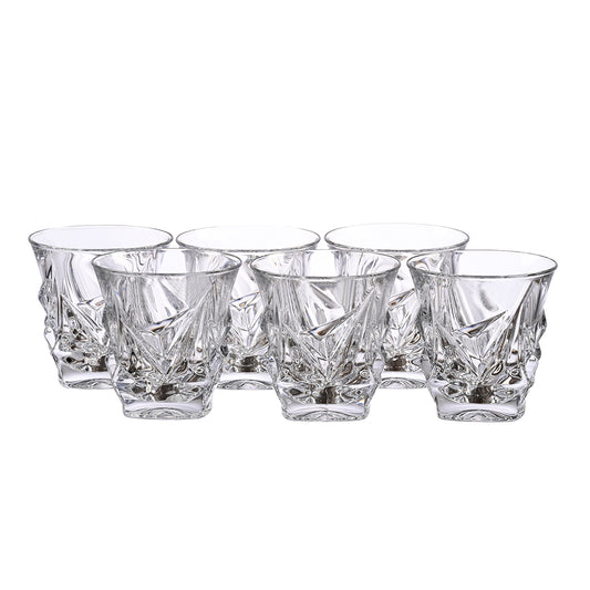 Bohemia Princess Whisky Glass Set of 6