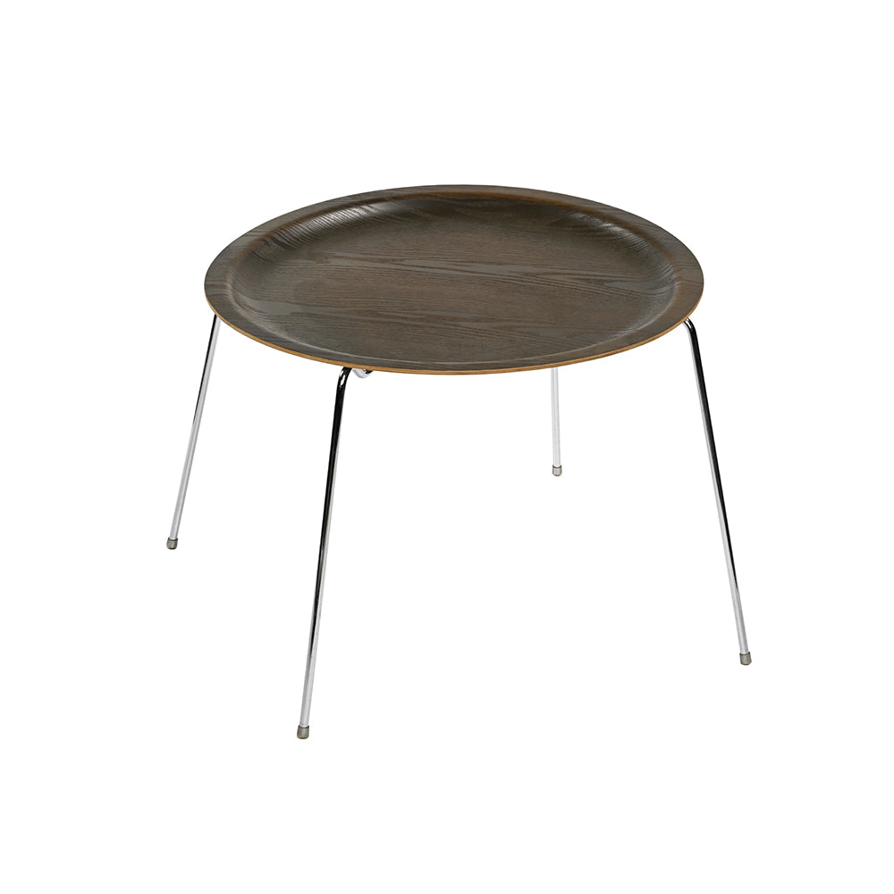 Side Table Willow Brown Round