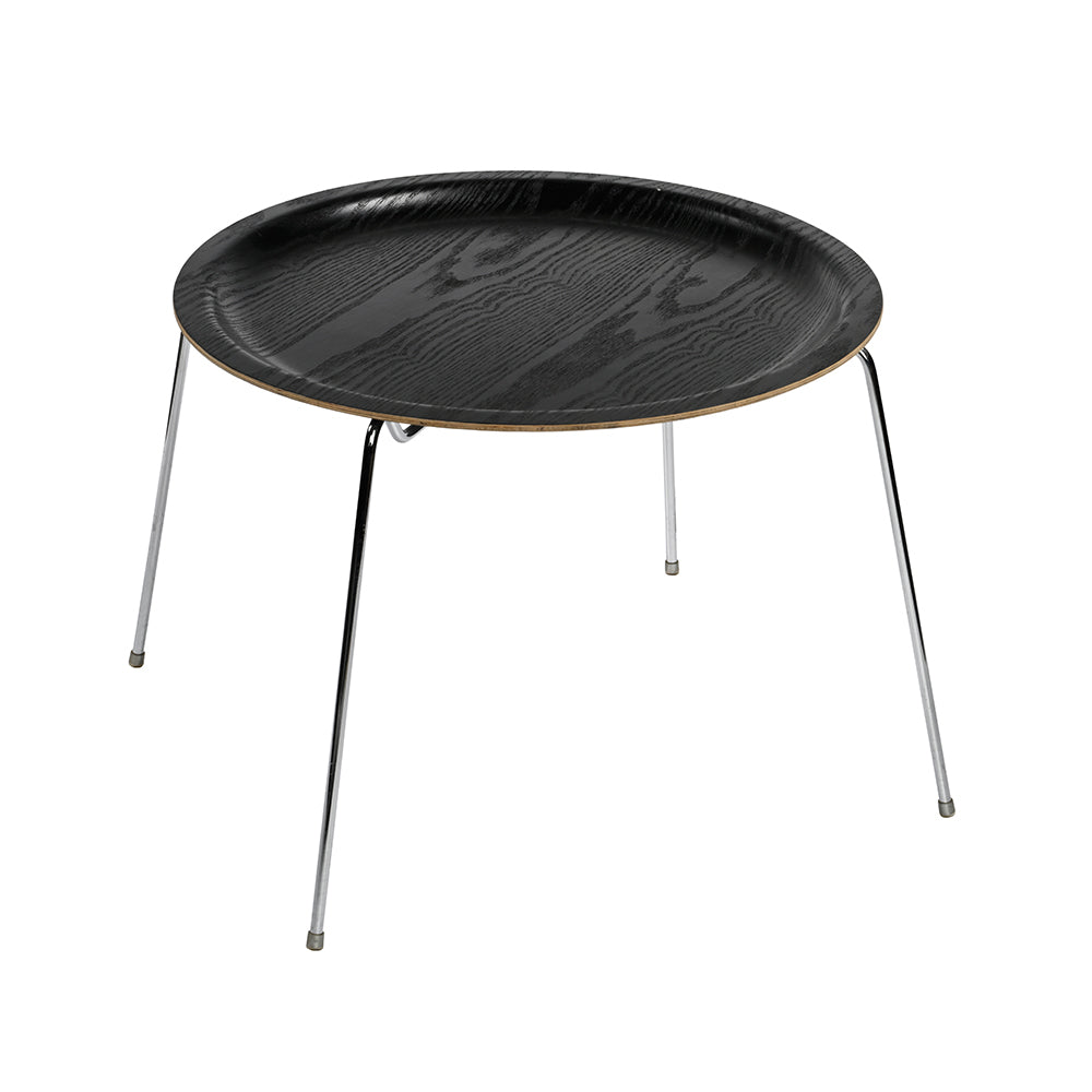 Side  Table Willow Black Round